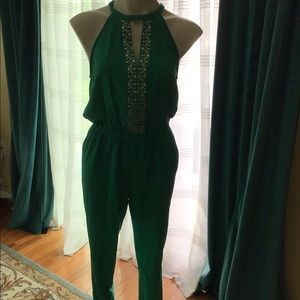 Marlyn Monroe sleeveless studded jumpsuit